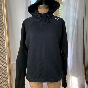 Puma Women's Hoodie Black Medium